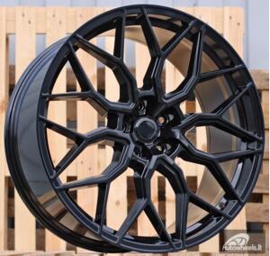 Ratlankis R23x10.5  5X112  ET  25  66.5  B1604  Black (BL)  For RACIN  (Z4)  (STYLE VOSSEN)