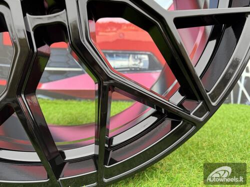 Ratlankis R23x10.5  5X112  ET  25  66.5  B1604  Black (BL)  For RACIN  (Z4)  (STYLE VOSSEN)