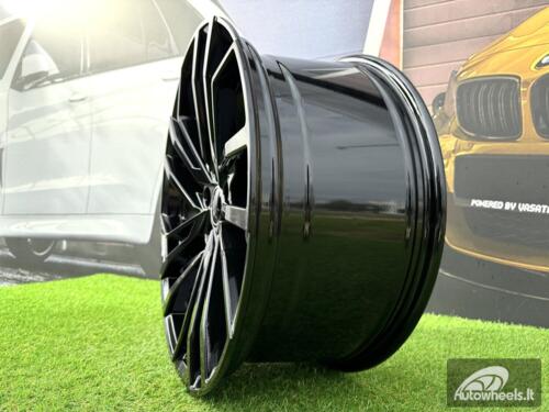 Ratlankis R19x8.5  5X112  ET  32  66.5  B1618  Black (BL)  For AUD  (P+Z3)