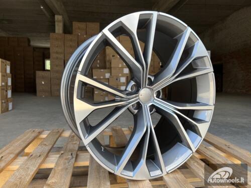 Ratlankis R21x10  5X112  ET  20  66.5  B1624  Grey Polished (MG)  For AUD  (P)  (Q7/Q8 )