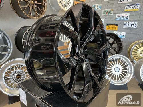 Ratlankis R20x9  5X112  ET  25  66.5  B1637  (IN5480)  Black (BL)  For AUD  (Z5)  (For Audi Q7/Q8)