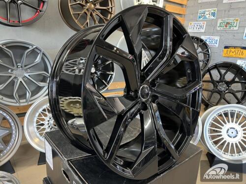 Ratlankis R20x9  5X112  ET  25  66.5  B1637  (IN5480)  Black (BL)  For AUD  (Z5)  (For Audi Q7/Q8)