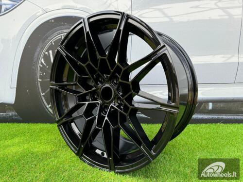 Ratlankis R19x8  5X120  ET  36  72.6  B1674  Black (BL)  For BMW  (P+Z4)  (Rear+Front)