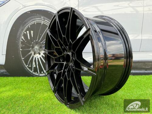 Ratlankis R19x8  5X120  ET  36  72.6  B1674  Black (BL)  For BMW  (P+Z4)  (Rear+Front)