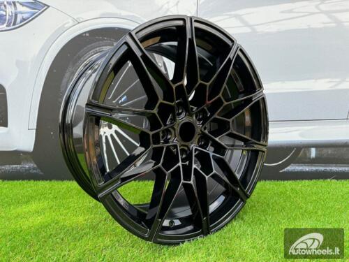Ratlankis R19x8  5X120  ET  36  72.6  B1674  Black (BL)  For BMW  (P+Z4)  (Rear+Front)