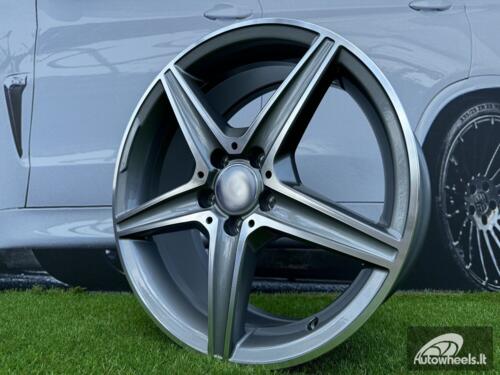 Ratlankis R18x8  5X112  ET  45  66.6  B5052  Grey Polished (MG)  MER  (K2+Z2)