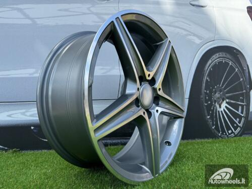 Ratlankis R19x8  5X112  ET  43  66.6  B5052  (IND5376)  Grey Polished (MG)  For MER  (K7)  ()