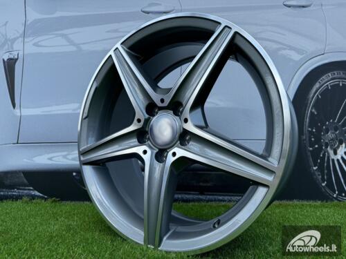 Ratlankis R18x7.5  5X112  ET  44  66.6  B5052  (LU1334)  Grey Polished (MG)  For MER  (P1)  ()