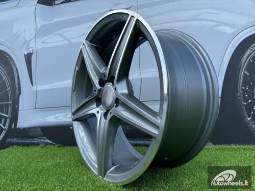 Ratlankis R18x7.5  5X112  ET  44  66.6  B5052  (LU1334)  Grey Polished (MG)  For MER  (P1)  ()