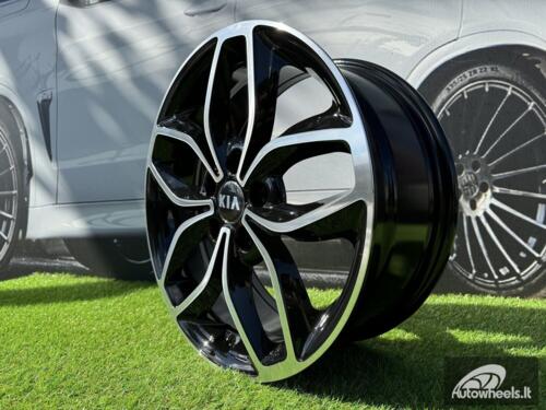 Ratlankis R17x7  5X114.3  ET  50  67.1  B5110  Black Polished (MB)  For KIA  (R)