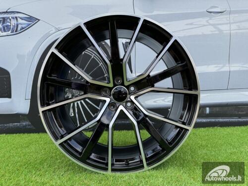 Ratlankis R21x9  5X112  ET  30  66.5  B5131  (IN5348)  Black Polished (MB)  For AUD  (K7)