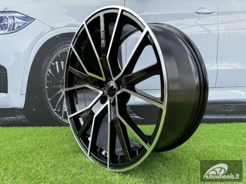 Ratlankis R21x9  5X112  ET  30  66.5  B5131  (IN5348)  Black Polished (MB)  For AUD  (K7)