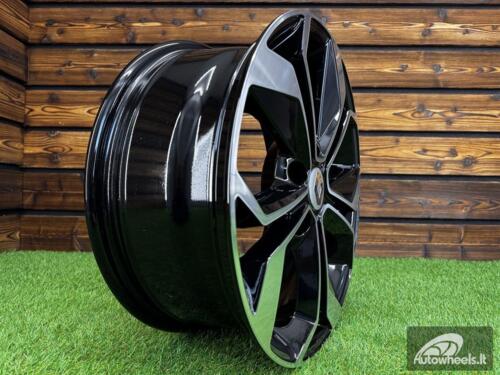 Ratlankis R16x6.5  5X114.3  ET  41  66.1  B5168  Black Polished (MB)  For RENAU  (K2)
