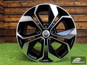 Ratlankis R16x6.5  5X114.3  ET  41  66.1  B5168  Black Polished (MB)  For RENAU  (K2)