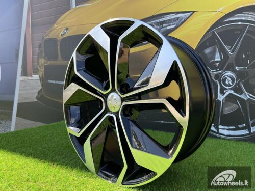 Ratlankis R16x6.5  5X114.3  ET  41  66.1  B5168  Black Polished (MB)  For RENAU  (R+P2)