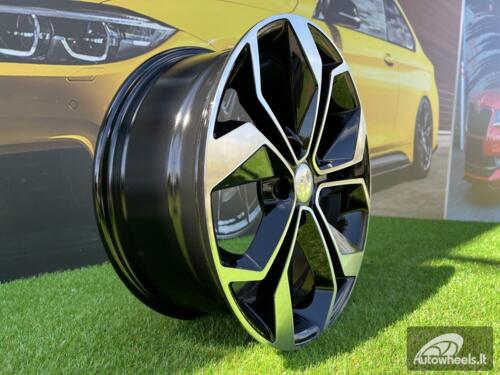 Ratlankis R17x7  5X114.3  ET  45  66.1  B5168  Black Polished (MB)  For RENAU  (D3)