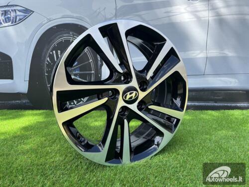 Ratlankis R16x6.5  5X114.3  ET  45  67.1  B5210  Black Polished (MB)  For HYUND  (D1)