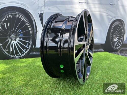 Ratlankis R16x6.5  5X114.3  ET  45  67.1  B5210  Black Polished (MB)  For HYUND  (D1)