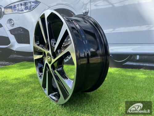 Ratlankis R16x6.5  5X114.3  ET  45  67.1  B5210  Black Polished (MB)  For HYUND  (D1)