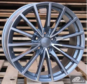 Ratlankis R19x8.5  5X112  ET  32  66.5  B5246  Grey Polished (MG)  For AUD  (P)