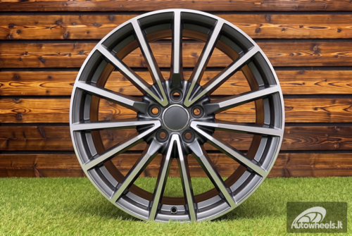 Ratlankis R19x8.5  5X112  ET  32  66.5  B5246  Grey Polished (MG)  For AUD  (P+Z7)