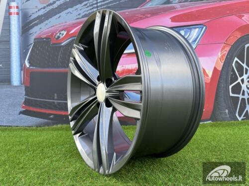 Ratlankis R18x8  5X112  ET  41  57.1  B5293  Hyper Black (HB)  For VW  (K2+P+K4)