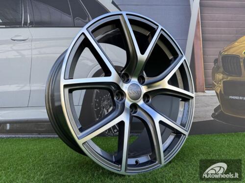 Ratlankis R20x9  5X127  ET  35  71.5  B5315  (BY1317)  Grey Polished (MG)  For JEEP  (M)