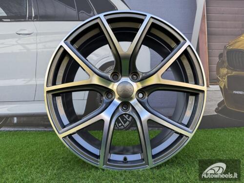 Ratlankis R20x9  5X127  ET  35  71.5  B5315  (BY1317)  Grey Polished (MG)  For JEEP  (Z2)