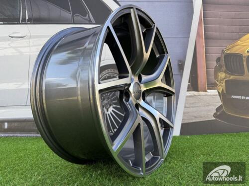 Ratlankis R20x9  5X127  ET  35  71.5  B5315  (BY1317)  Grey Polished (MG)  For JEEP  (Z2)