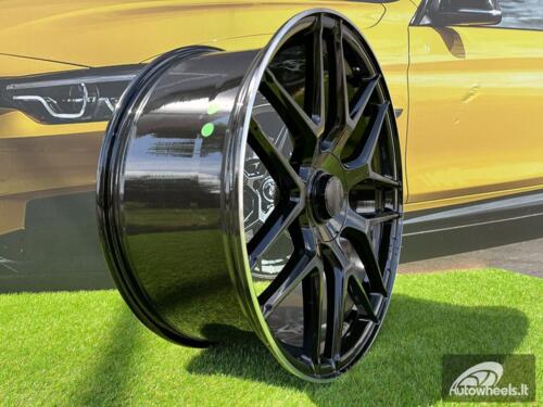 Ratlankis R23x10  5X130  ET  33  84.1  B5318  (A7102B)  Black+Polished Lip (BLPL)  For MER  (P)  (G Class)