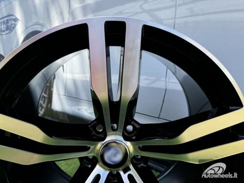 Ratlankis R19x9.5  5X112  ET  39  66.6  B5327  Black Polished (MB)  For BMW  (K2+K4)  (Rear+Front)