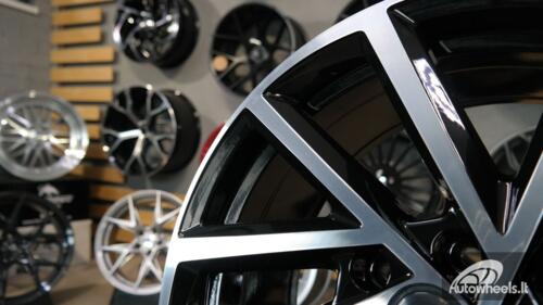Ratlankis R18x7.5  5X112  ET  45  57.1  B5329  (BY1420/VW405)  Black Polished (MB)  For VW  (P2+Z2+Z1)