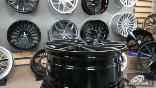 Ratlankis R18x7.5  5X112  ET  45  57.1  B5329  (BY1420/VW405)  Black Polished (MB)  For VW  (P2+Z2+Z1)