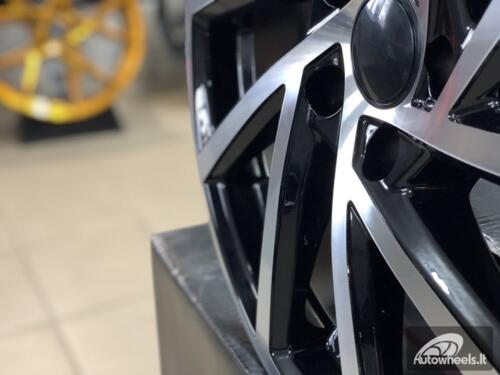 Ratlankis R18x7.5  5X112  ET  45  57.1  B5329  (BY1420/VW405)  Black Polished (MB)  For VW  (P2+Z2+Z1)