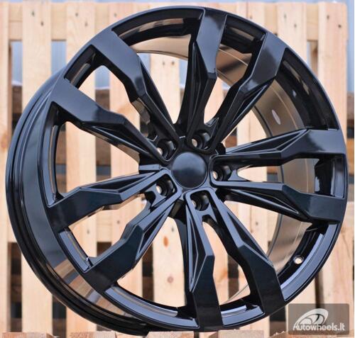 Ratlankis R18x8  5X112  ET  41  57.1  B5333  Black (BL)  For VW  (K2)