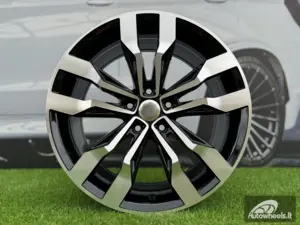 Ratlankis R18x8  5X112  ET  41  57.1  B5333  Black Polished (MB)  For VW  (K4+Z3)