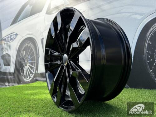 Ratlankis R20x9  5X112  ET  33  66.6  B5333  (A5590)  Black (BL)  For VW  (K7+P)  (New TOUAREG)