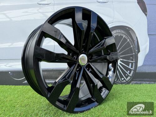 Ratlankis R20x9  5X112  ET  33  66.6  B5333  (A5590)  Black (BL)  For VW  (K7+P)  (New TOUAREG)