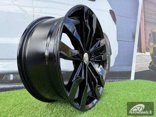 Ratlankis R20x9  5X112  ET  33  66.6  B5333  (A5590)  Black (BL)  For VW  (K7+P)  (New TOUAREG)