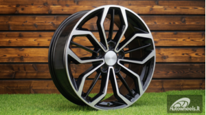 Ratlankis R17x7.5  5X108  ET  50  63.3  B5433  Black Polished (MB)  For FORD  (L3+K2+M+K4)