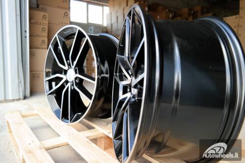 Ratlankis R18x8  5X112  ET  43  66.6  B5461  Black Polished (MB)  For MER  (K4+Z4+K2)