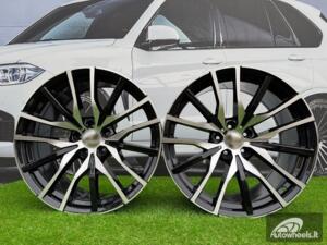 Ratlankis R20x9  5X112  ET  35  66.6  B5464  Black Polished (MB)  For BMW  (Z4+P)  (Rear+Front)