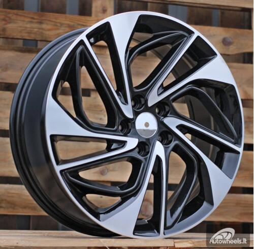 Ratlankis R17x7  5X114.3  ET  51  67.1  B5518  (FE189)  Black Polished (MB)  For HYUND  (P1+R+P2+K7)