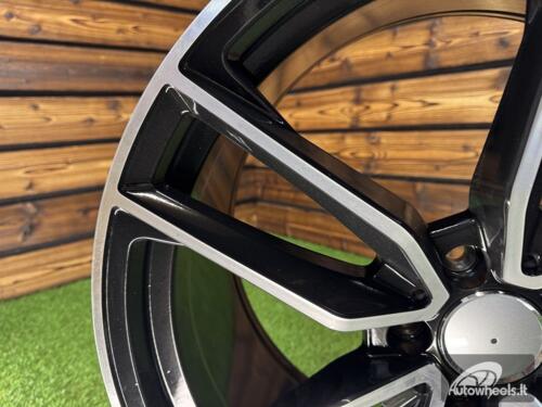 Ratlankis R21x10  5X112  ET  54  66.6  B5610  Black Polished (MB)  For MER  (P)  (Front+Rear)