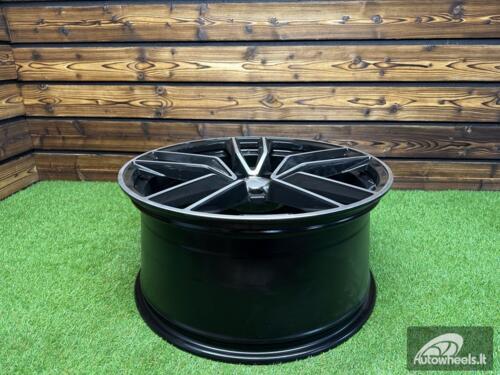 Ratlankis R21x10  5X112  ET  54  66.6  B5610  Black Polished (MB)  For MER  (P)  (Front+Rear)