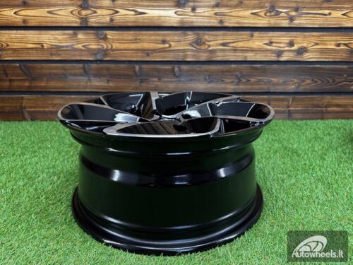 Ratlankis R15x6.5  4X108  ET  25  65.1  B5714  Black Polished (MB)  For CITRO  (R)