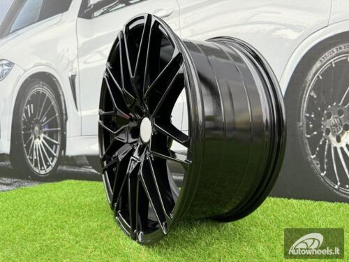 Ratlankis R21x10  5X120  ET  40  74.1  B5771  Black (BL)  For BMW  (K4)  (Rear+Front)