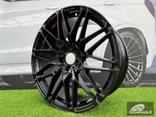 Ratlankis R21x11.5  5X120  ET  38  74.1  B5771  Black (BL)  For BMW  (K4+P)  (HYBRID FORGED Rear+Front)