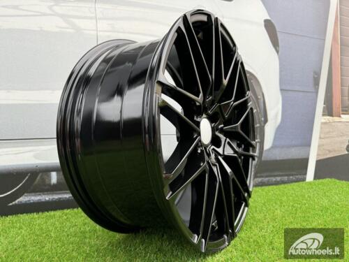 Ratlankis R21x11.5  5X120  ET  38  74.1  B5771  Black (BL)  For BMW  (K4+P)  (HYBRID FORGED Rear+Front)