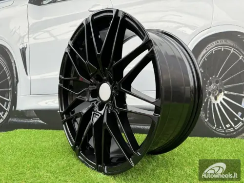 Ratlankis R21x11.5  5X120  ET  38  74.1  B5771  Black (BL)  For BMW  (K4)  (Rear+Front)